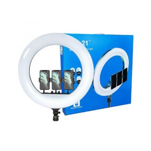 Original RL21 54cm 21inch LED Selfie Ring Light Dimmable Photography Fill Lamp with Remote and bag